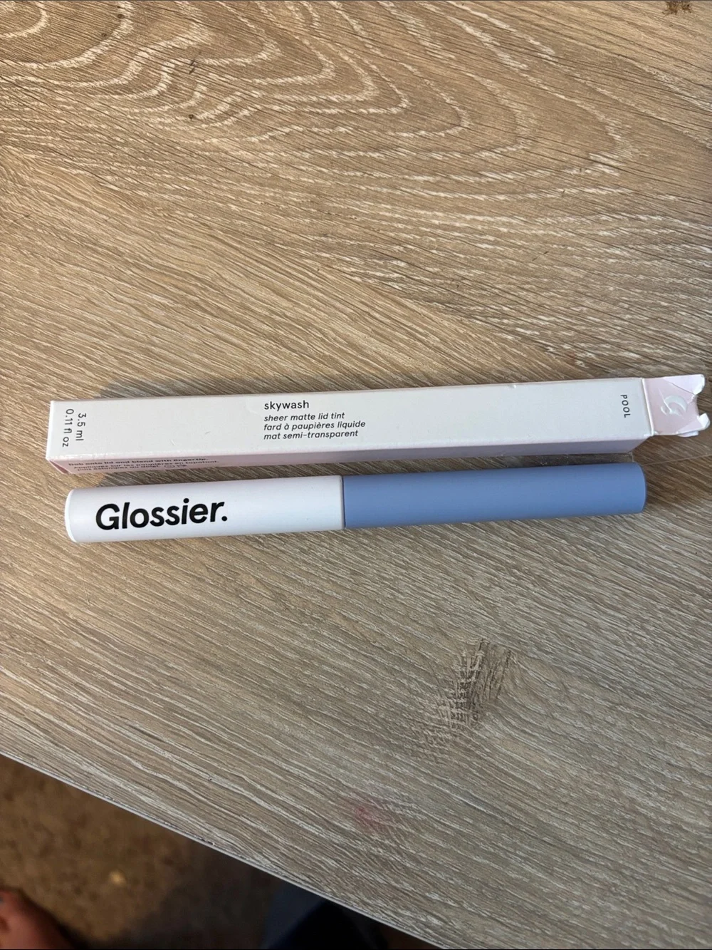 Glossier Skywash Liquid-to-Powder Sheer Matte Eyeshadow Tint
